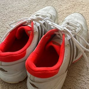 Adidas tennis court shoes in white
